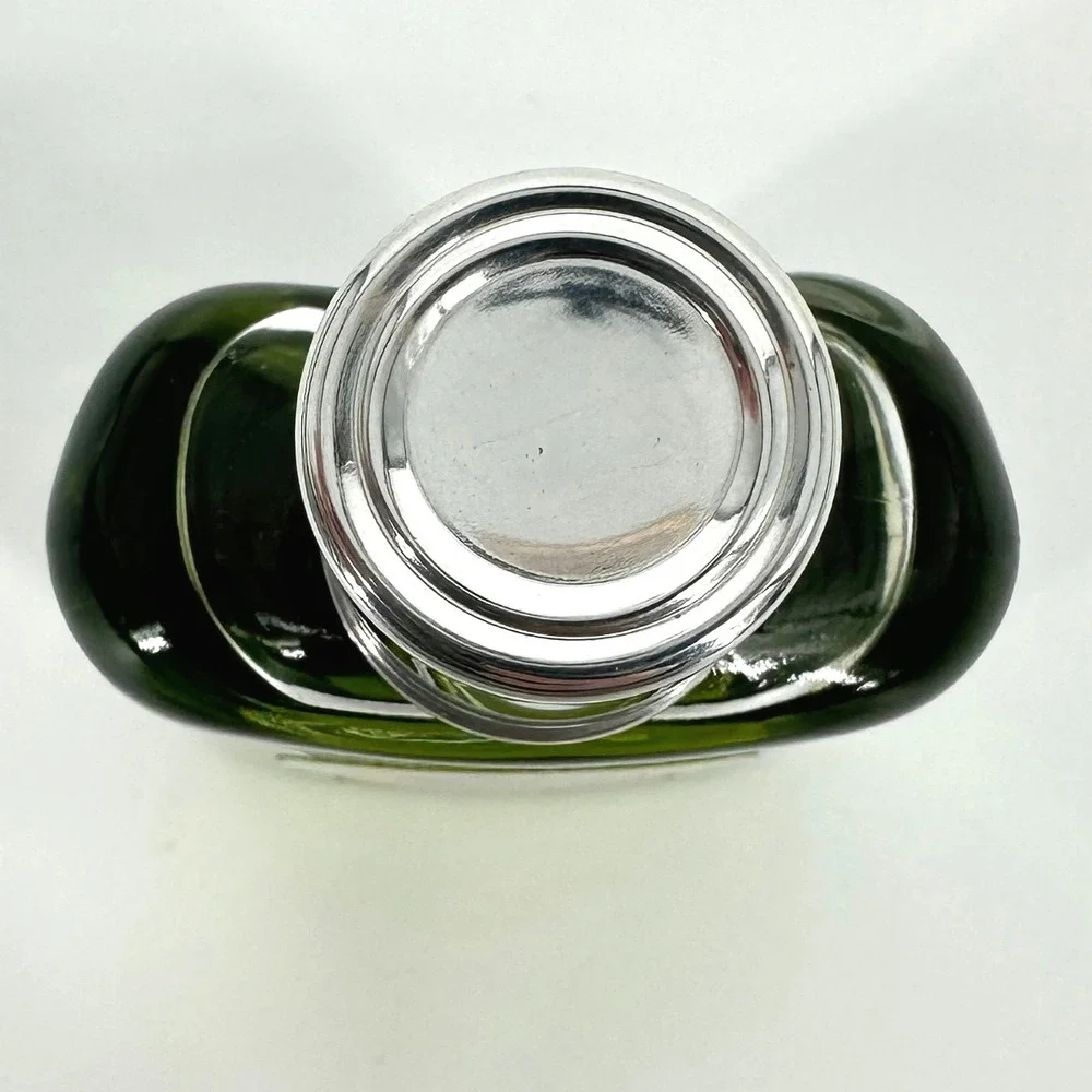 British Sterling‎ After Shave For Men 2 Fl Oz 59 Ml Glass Bottle Vintage Green